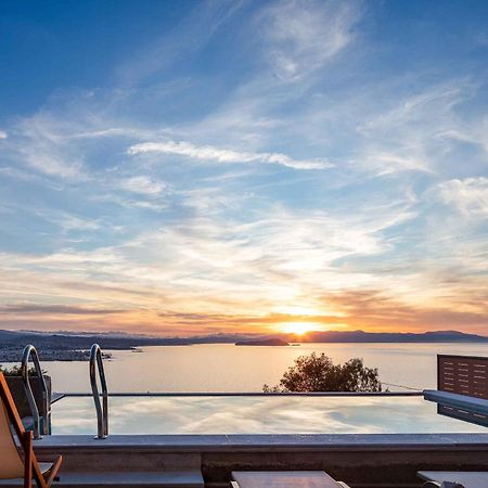Omnia Luxury Villas - "Heated" Pools & Breathtaking Seaviews! 干尼亞 外观 照片