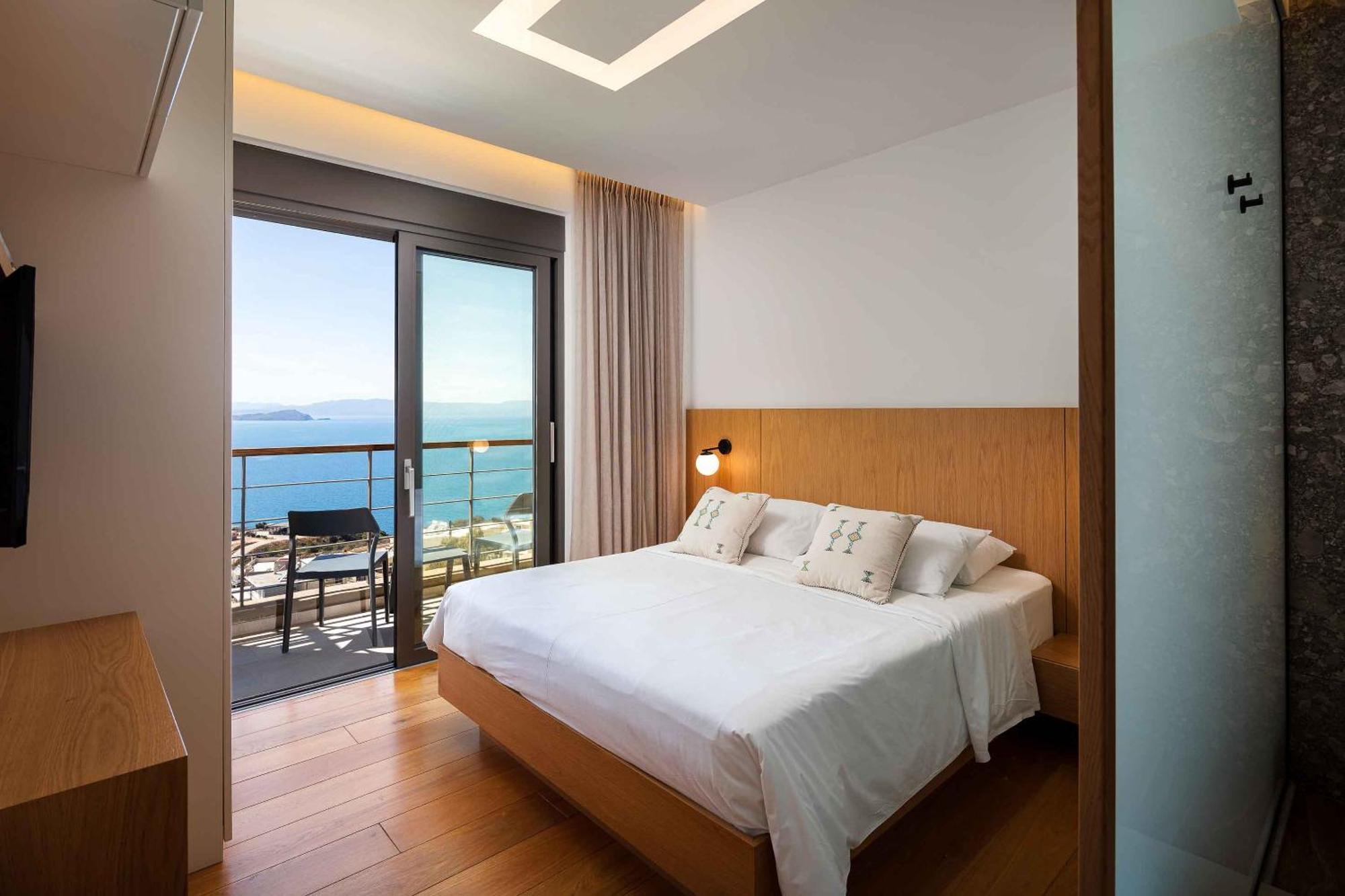 Omnia Luxury Villas - "Heated" Pools & Breathtaking Seaviews! 干尼亞 外观 照片