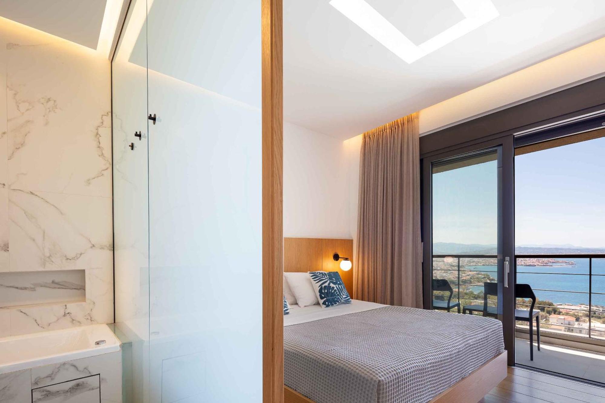 Omnia Luxury Villas - "Heated" Pools & Breathtaking Seaviews! 干尼亞 外观 照片