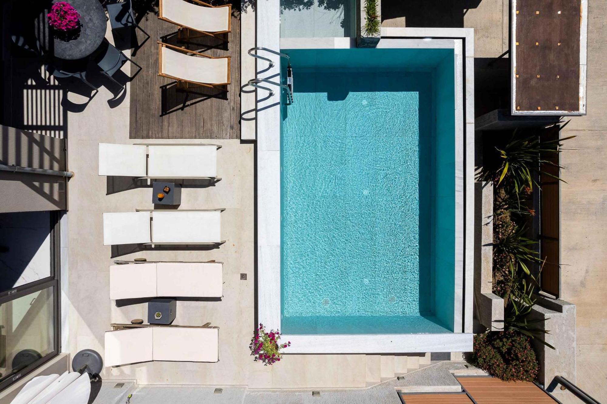 Omnia Luxury Villas - "Heated" Pools & Breathtaking Seaviews! 干尼亞 客房 照片